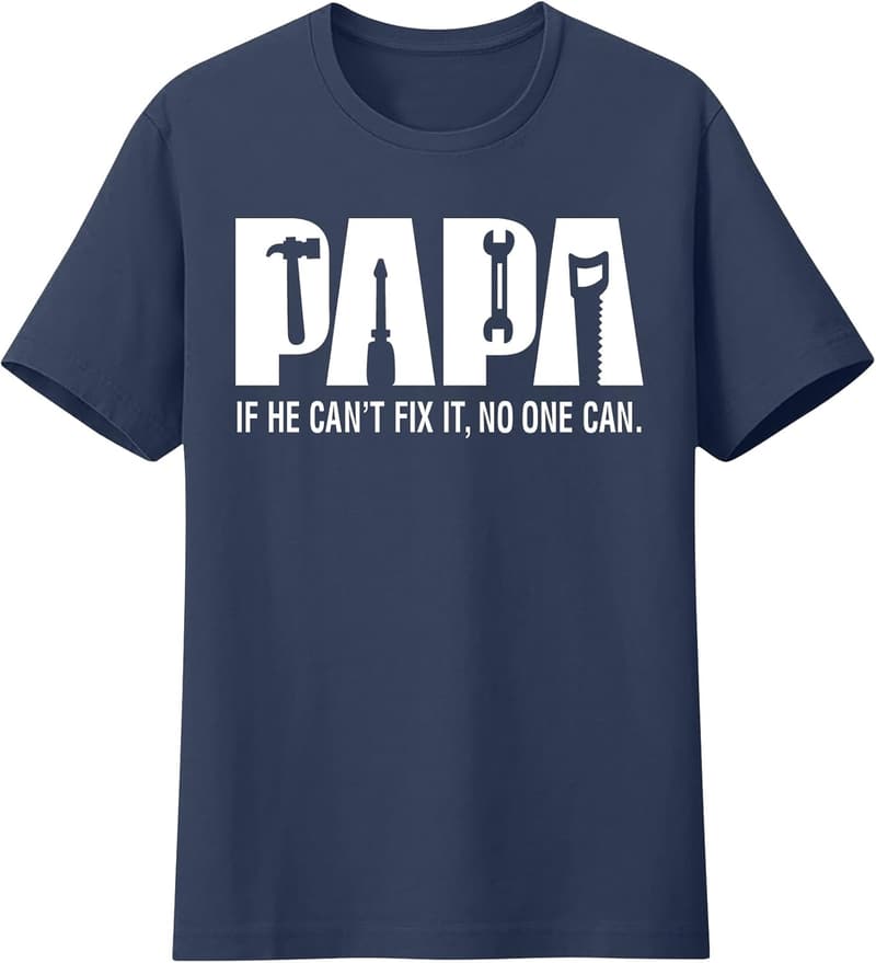 Vatertags T-Shirt für Papa in S-XXL
