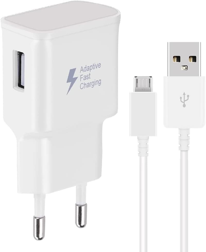 Schnellladegerät für Samsung Galaxy S7 und andere Modelle, 1,5 m Kabel