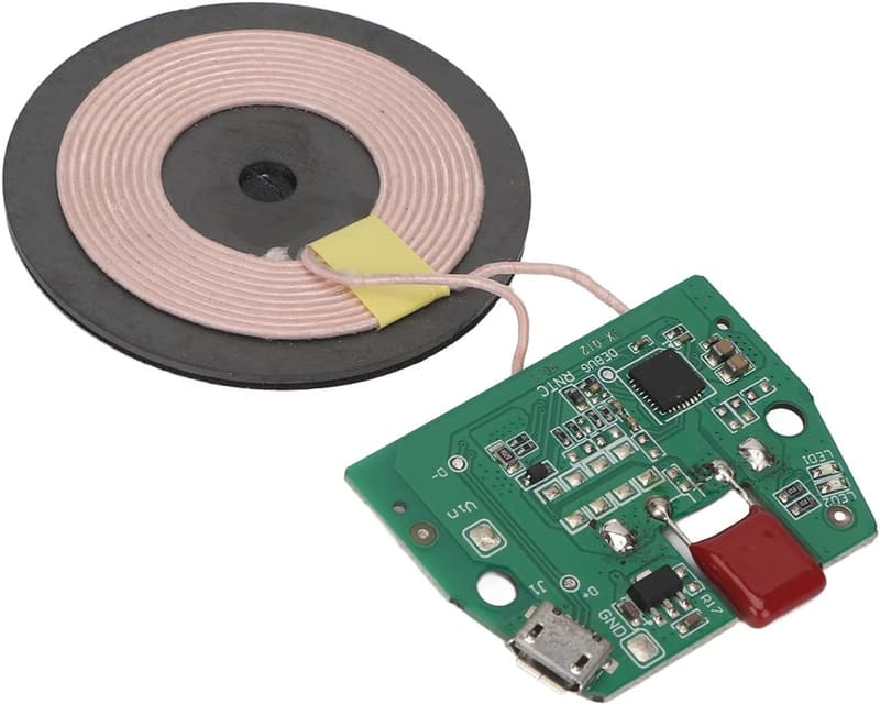 Qi-Wireless-Lademodul mit Micro-USB-Anschluss für DIY-Projekte