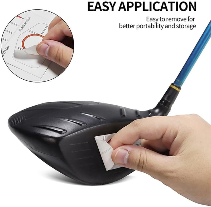 10er Set Golf Impact Tape für Golfschwung-Training