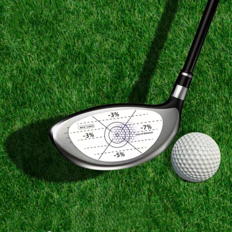 Golf Impact Tape – 24 Stück Golf Club Aufkleber für präzises Training