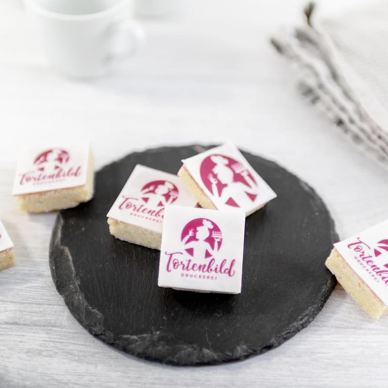 Individuelle Fotokekse – Quadratische Butterkekse selbstgebacken
