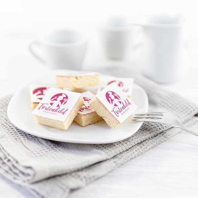 Individuelle Fotokekse – Quadratische Butterkekse selbstgebacken