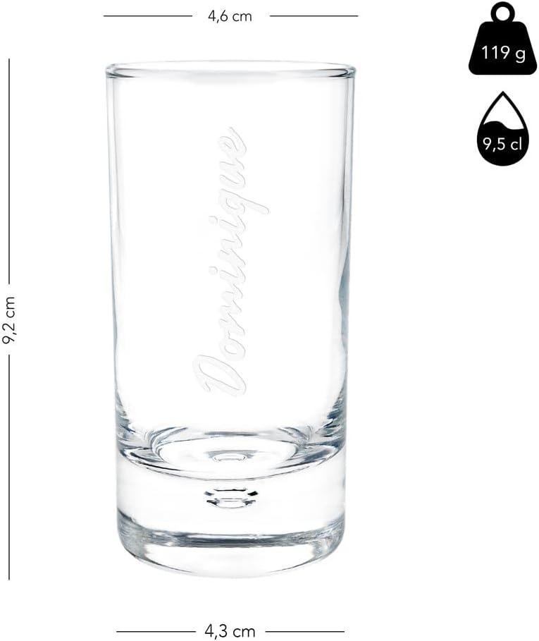 Personalisierbares Shot-Glas mit Gravur für besondere Anlässe