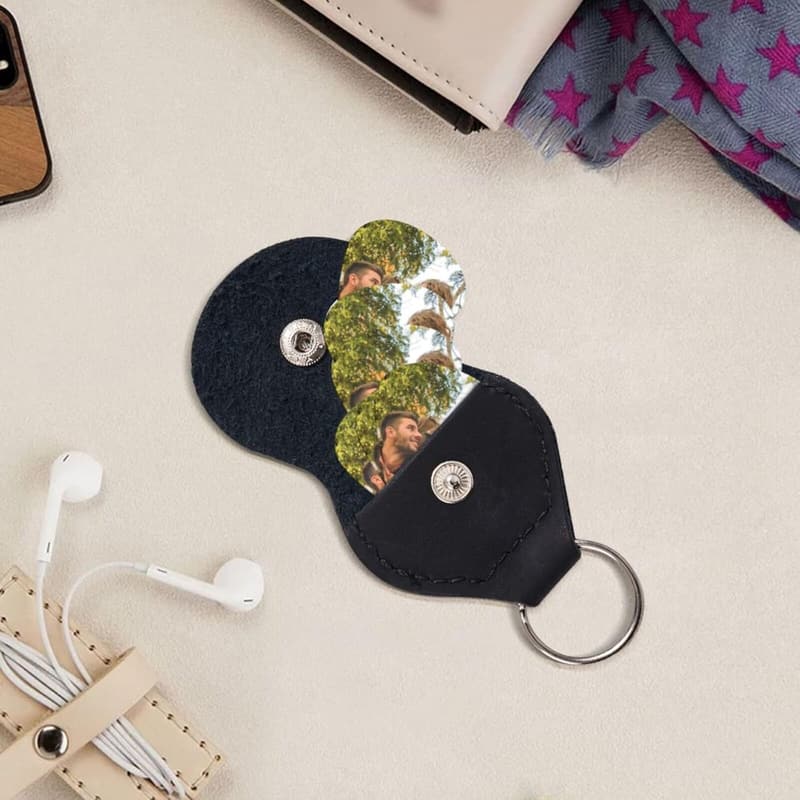 Personalisierte Gitarren-Plektren mit Bild/Text – 6er-Pack