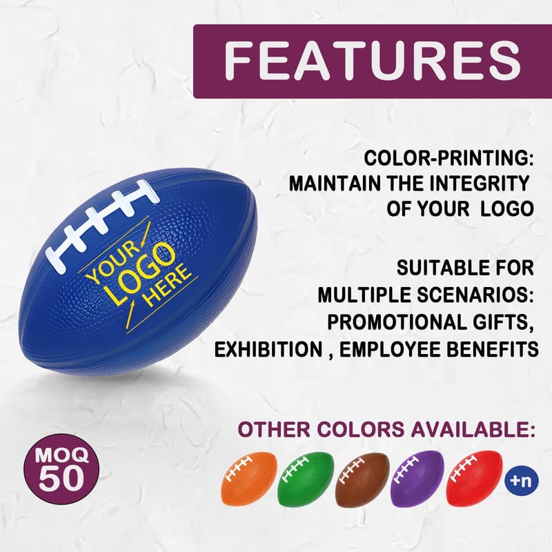 Personalisierter Baseball-Stressball mit Logo für Firmengeschenke
