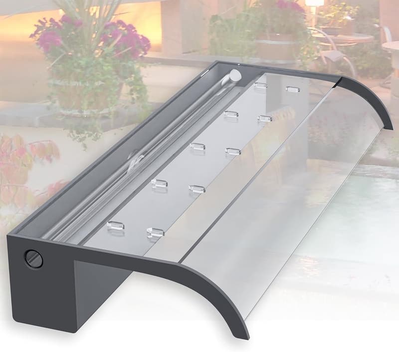 Wasserfallfontäne Set 60 cm für Garten Teichdekoration mit Zubehör