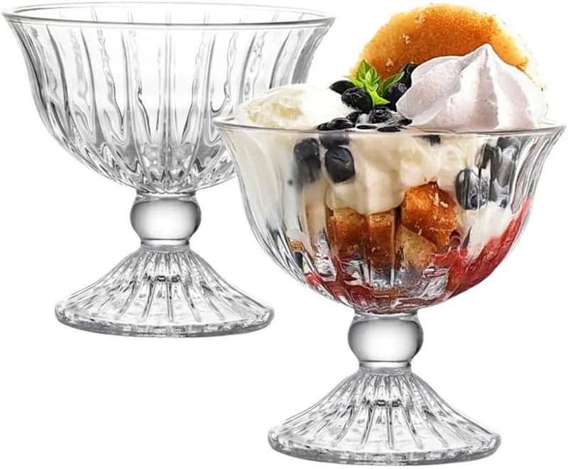 Altom Design Dessertschalen 200 ml, 2er-Set für Süßigkeiten und Eis