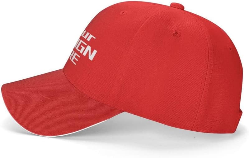 Personalisierte Baseballmütze mit eigenem Design für Männer