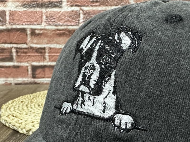 Bestickte Baseballmütze für Hunde-Liebhaber