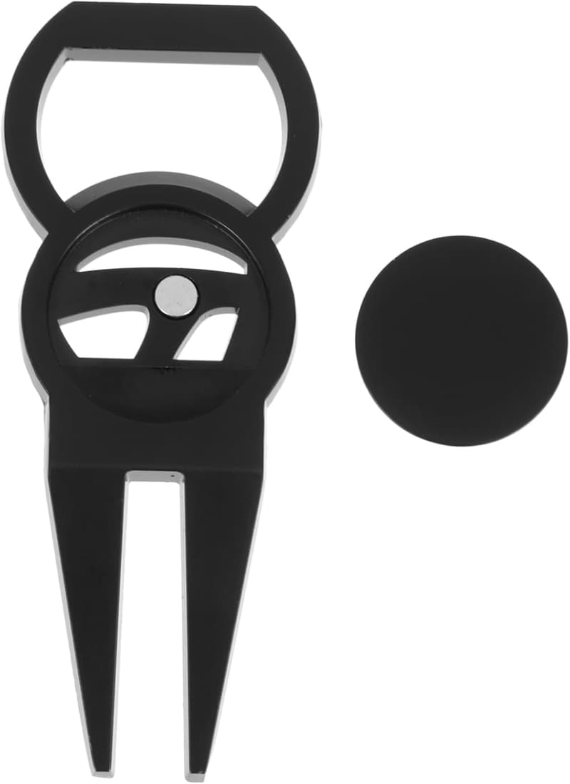 Faltbares Golf Divot Tool mit Ballmarker für Golfer – langlebig und praktisch
