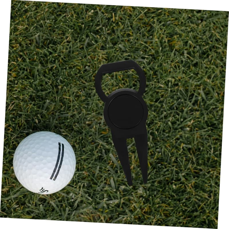 Faltbares Golf Divot Tool mit Ballmarker für Golfer – langlebig und praktisch