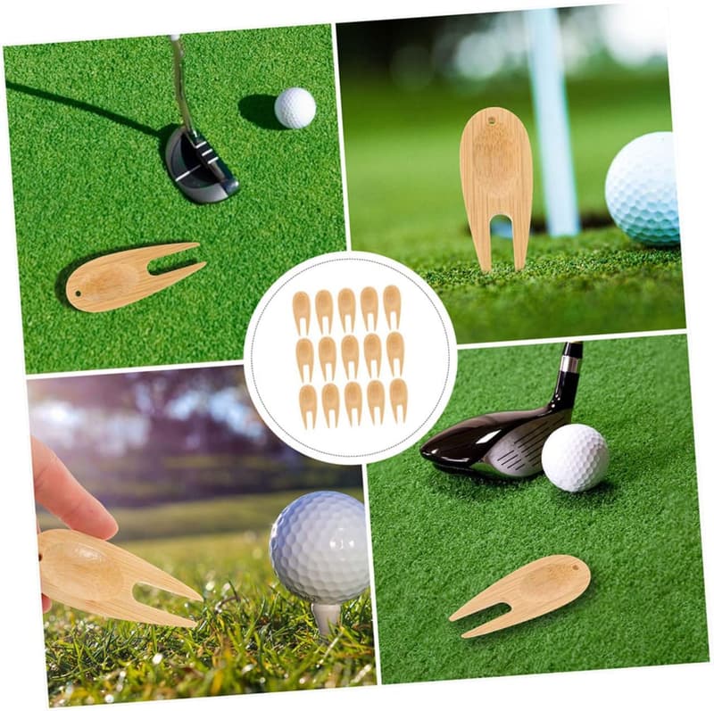 Golfer Divot Reparaturwerkzeug mit Ballmarker – Tragbares Zubehör
