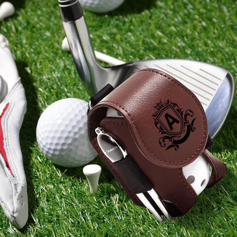 Personalisierte Golfball-Tasche mit Gürtelclip für Männer und Frauen