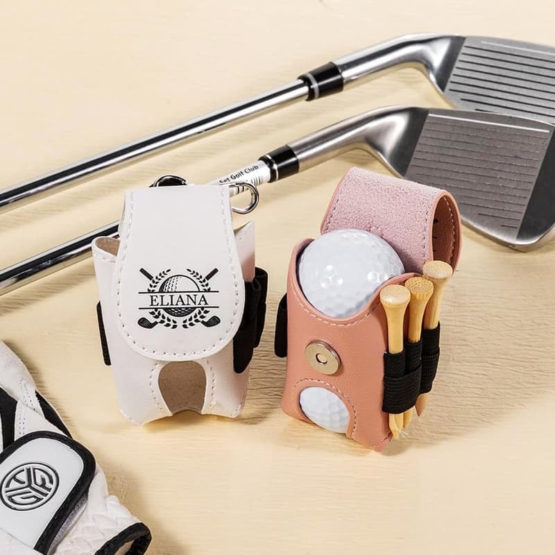 Personalisierte Kunstleder-Golftasche mit Halter für Golfer