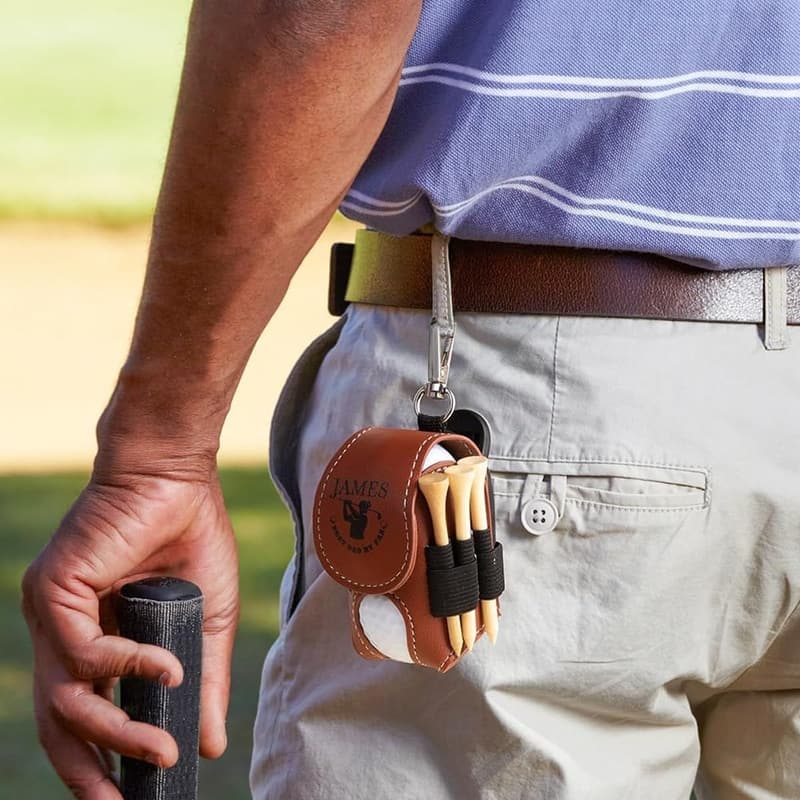 Personalisierte Kunstleder-Golftasche mit Halter für Golfer