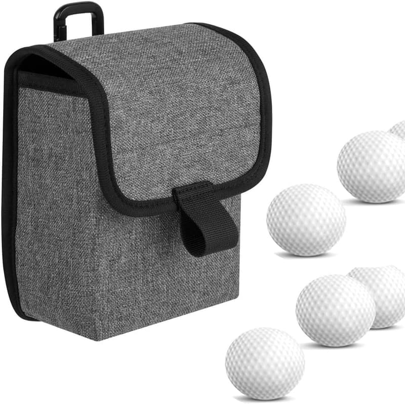 Golfball Tasche für Männer und Frauen – Tragbare Mini Aufbewahrungstasche