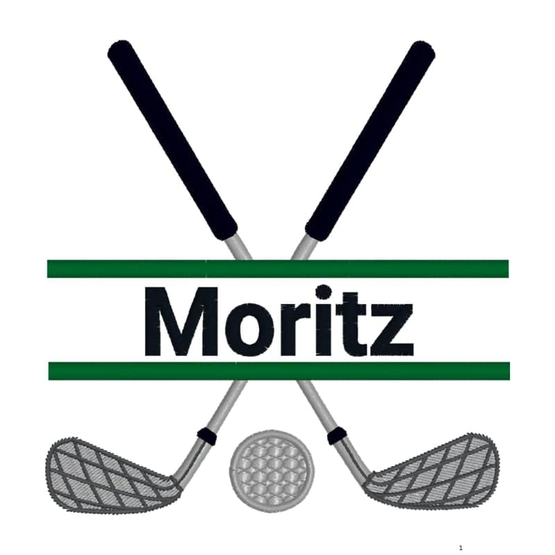 Personalisierte Golfhandtücher aus 100% Baumwolle mit Name – 40x50 cm