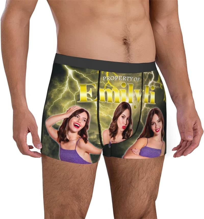 Personalisierte Fotounterwäsche für Herren - Lustige Boxershorts