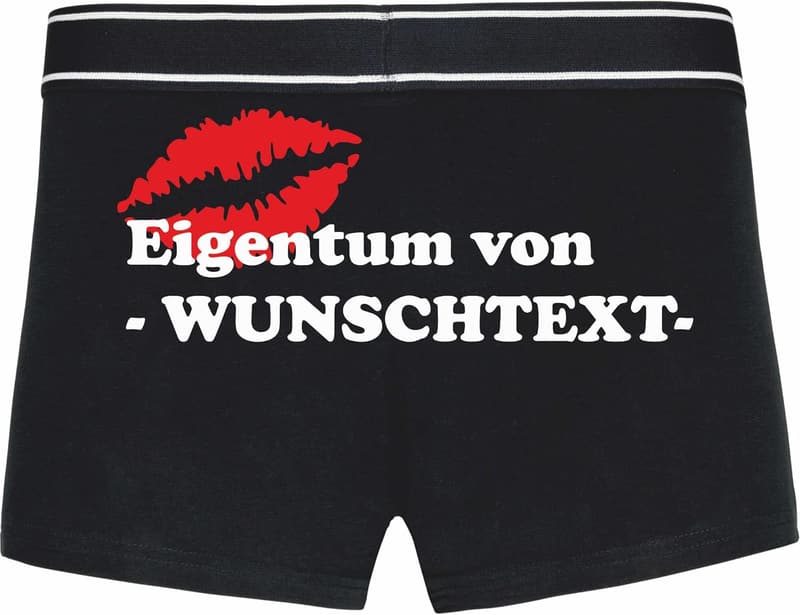 Personalisierte Boxershorts mit Druck - Freizeitunterwäsche für Männer