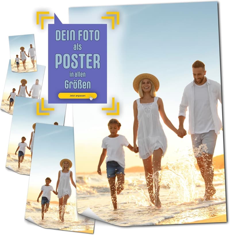 Individueller Fotodruck als XXL-Poster auf hochwertigem Fotopapier