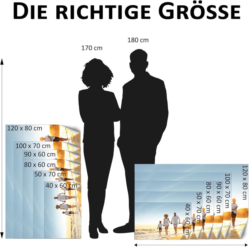 Individueller Fotodruck als XXL-Poster auf hochwertigem Fotopapier
