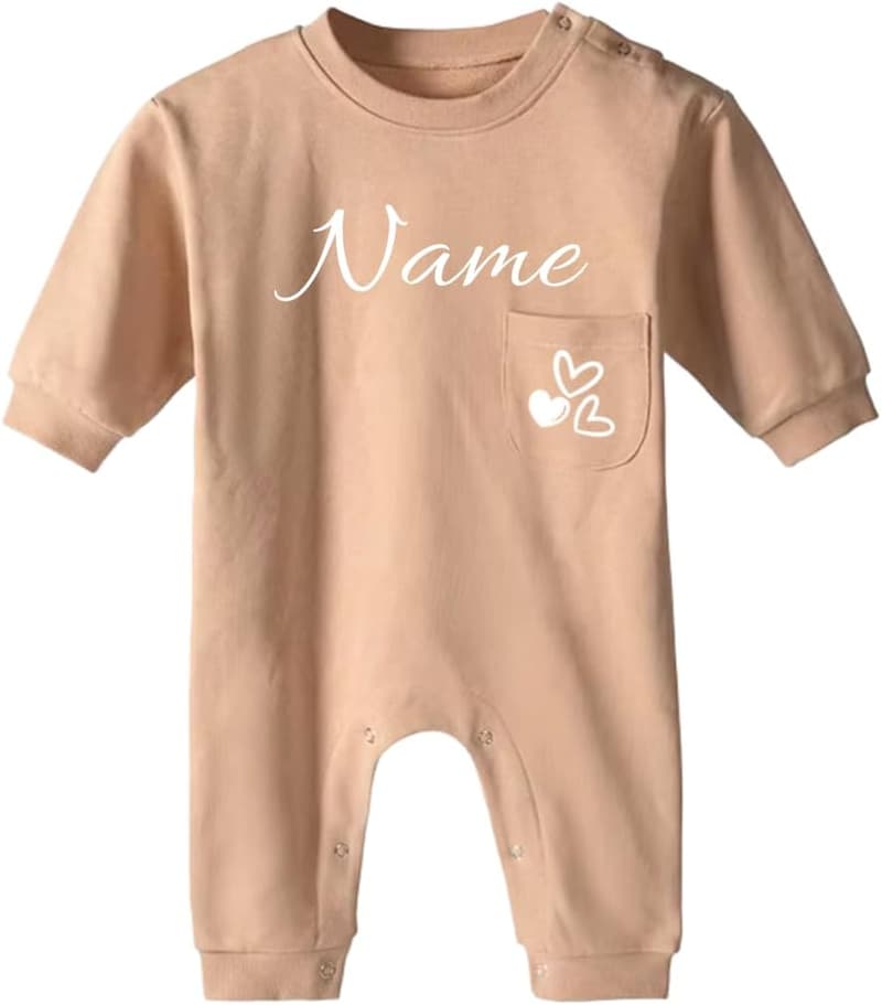 Personalisierter Baby Strampler für Neugeborene – Ahoiikids