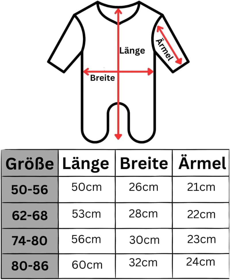 Personalisierter Baby Strampler für Neugeborene – Ahoiikids