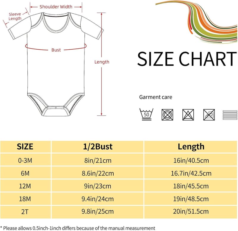 Personalisierter Baby-Body aus Baumwolle für Neugeborene