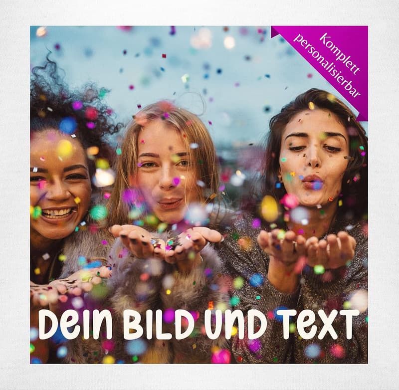 Personalisierter Baby Body mit Foto für Mädchen und Jungen