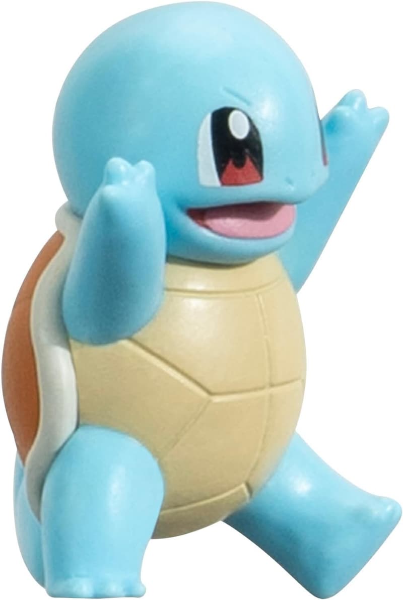 Clip'n'Go Pokéball mit Schiggy - Offizielles Pokémon-Spielzeug