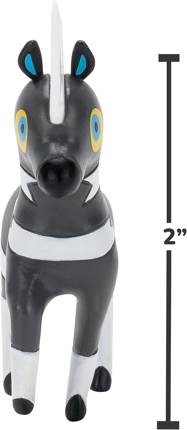 Clip and Go Pokéball mit Elezeba - 5 cm bewegliche Figur