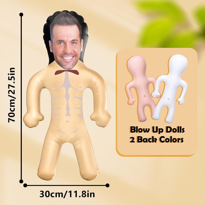 Personalisierter Foto-Ballon für Bachelorette-Party und Hochzeiten
