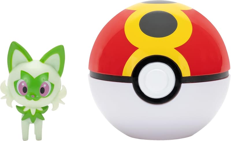 Pokémon Clip and Go Pokéball mit Felori - Offizieller Pokéball