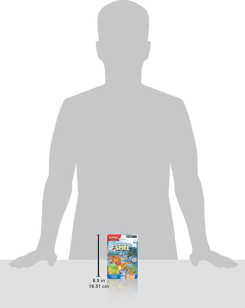 Pokémon-Sammelkartenspiel für Kinder: Glumanda und Schiggy Mini-Decks