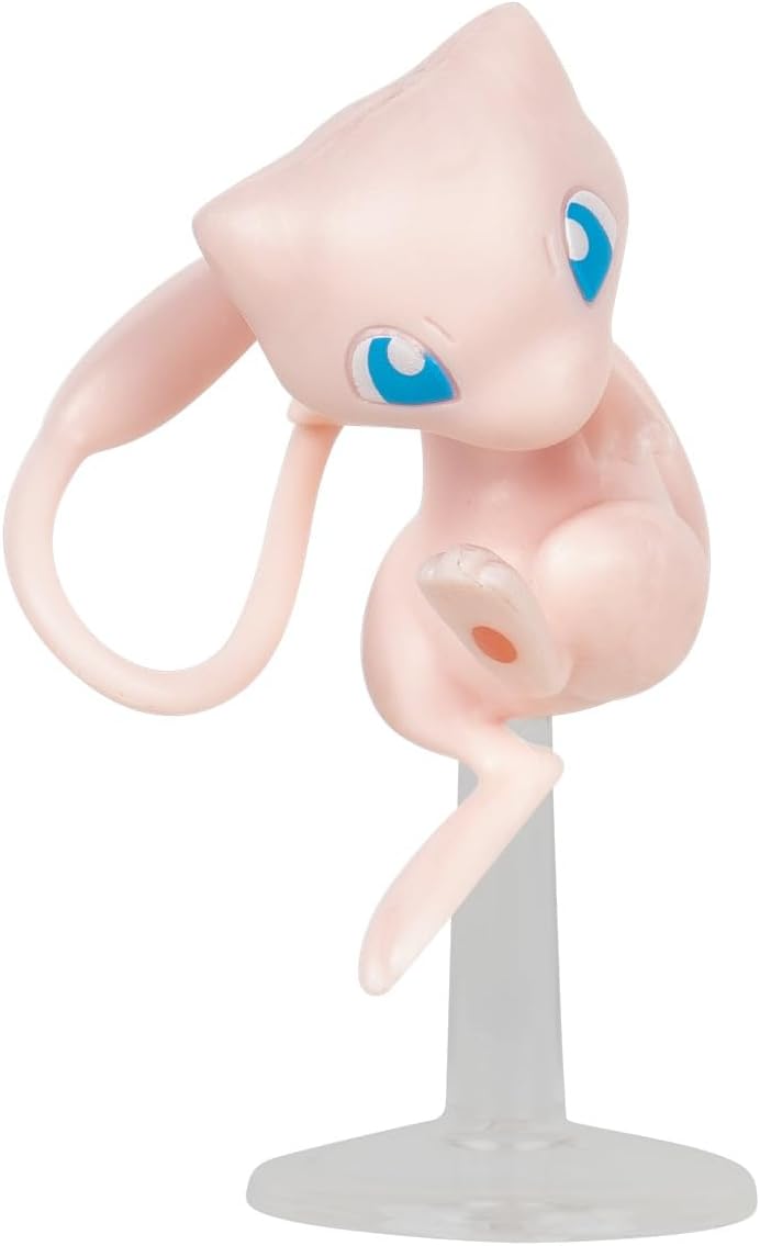 Pokémon Figuren Set Mew & Mewtwo – Offizielles Spielzeug, 5 & 10 cm