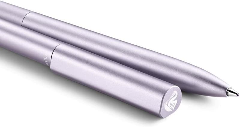 Gravierter Pelikan Kugelschreiber Ineo mit Etui für 10 Stifte - Lila