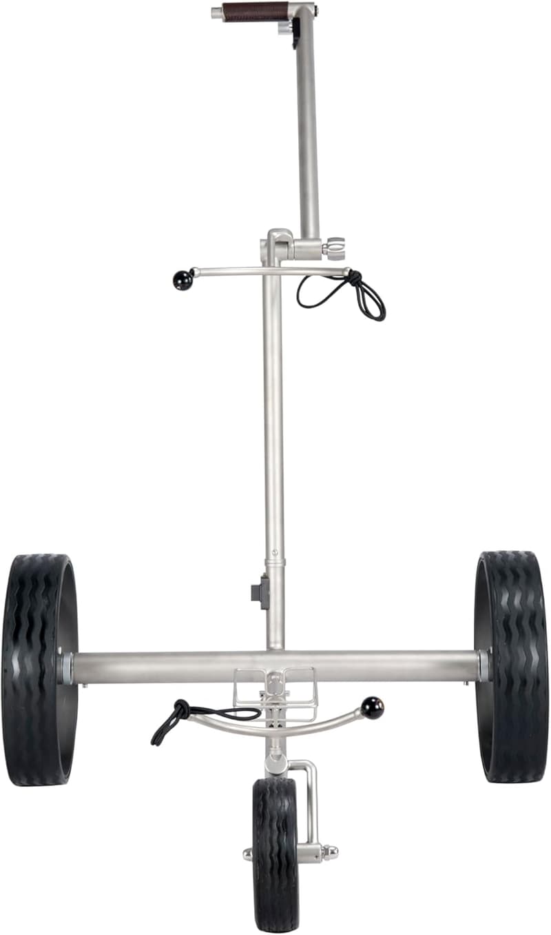 Parccurate K3 Elektro-Golftrolley mit Fernbedienung, Titanoptik