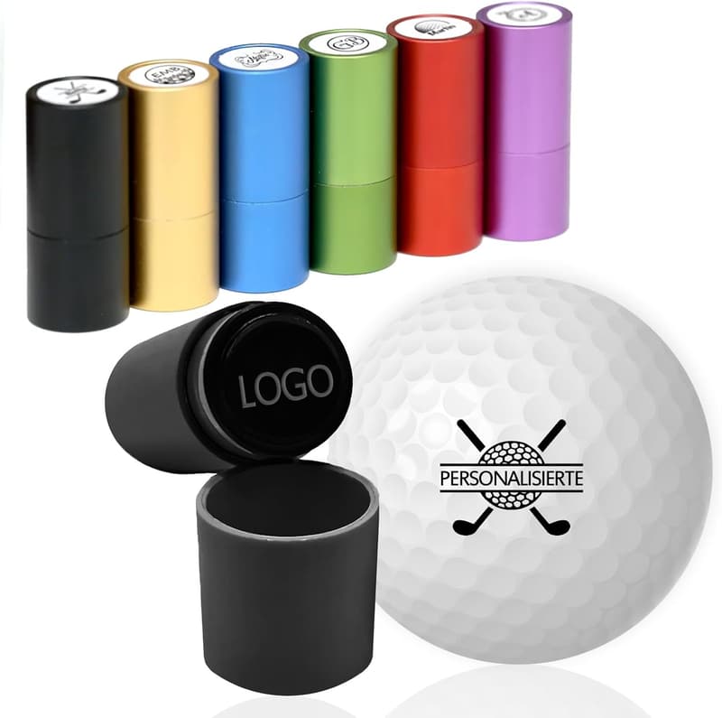 Personalisiertes Golfball-Stempel-Set für schnelle Ballidentifizierung