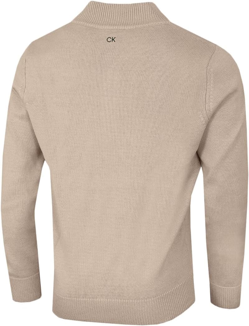 Calvin Klein Golf Herren Baumwollpullover für sportliche Anlässe