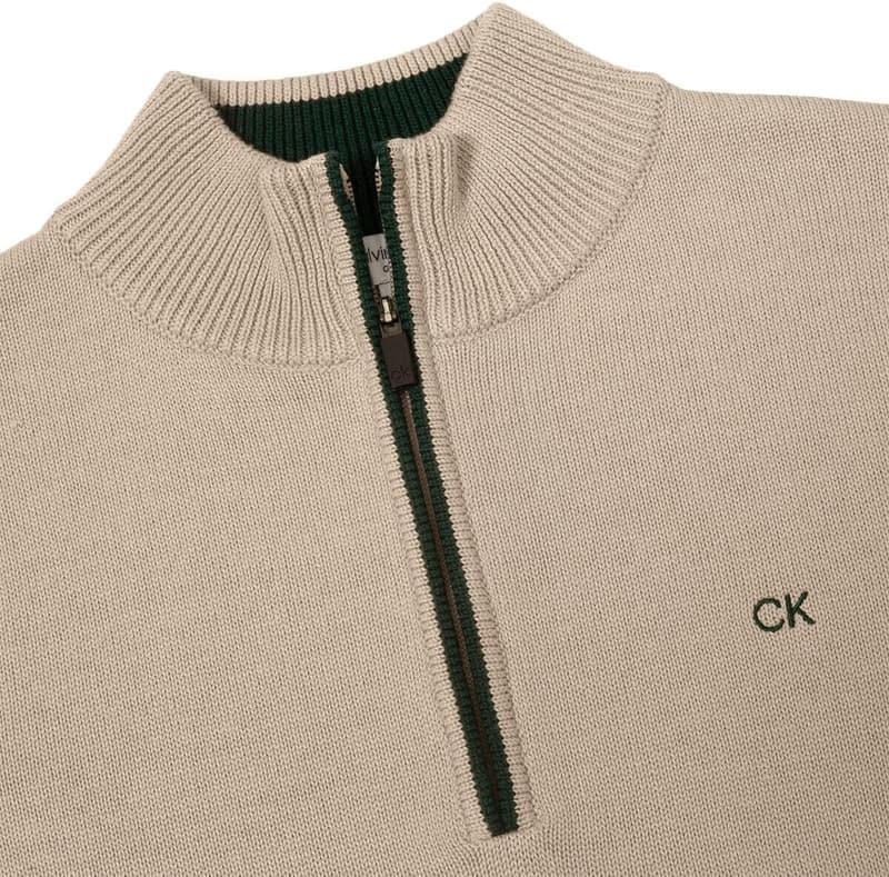 Calvin Klein Golf Herren Baumwollpullover für sportliche Anlässe