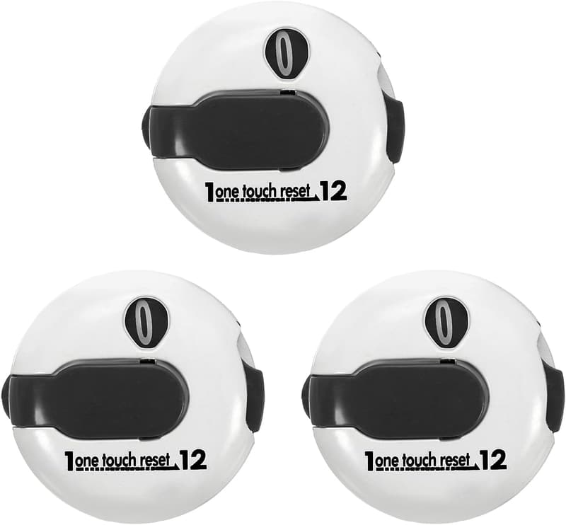 PATIKIL Golf Scorecounter – Mini Schlagzähler für Golfer