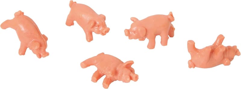 Mini-Spiel für unterwegs: Bartl 103808 Schweine-Würfeln