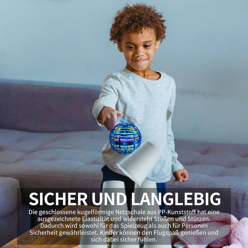LED Fliegender Ball – Magische Drohne für Kinder ab 6 Jahren