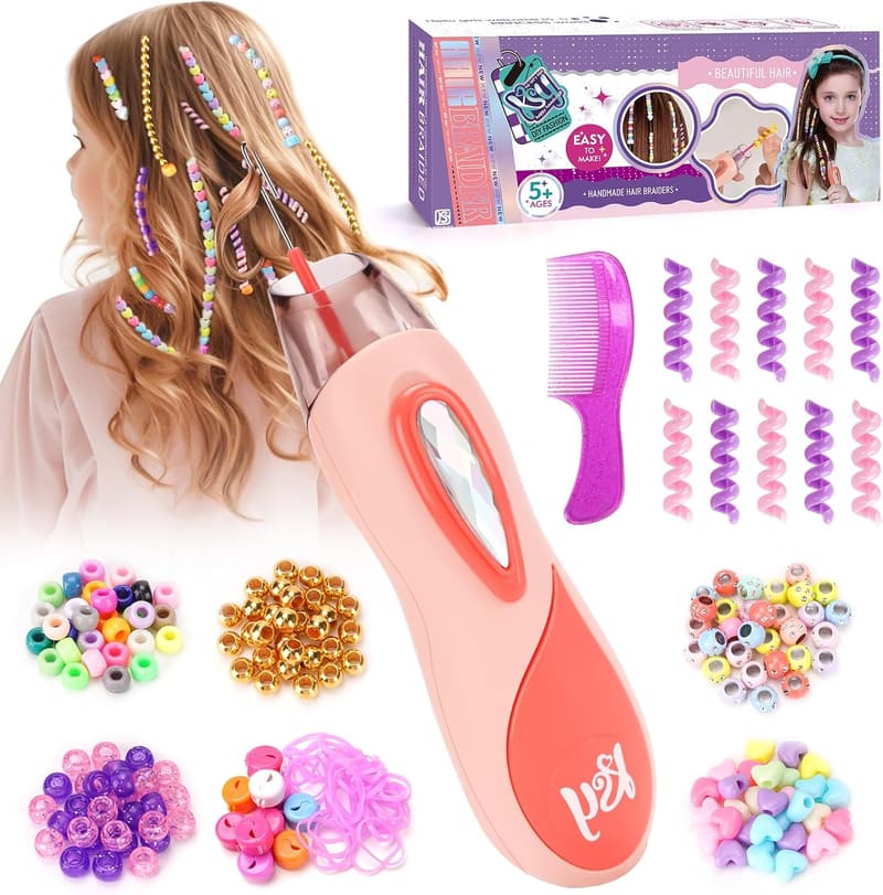 Haarschmuck-Flechtmaschine für Mädchen ab 5 Jahren - DIY Set