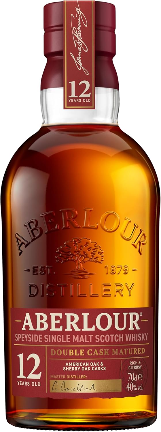 Aberlour 12 Jahre Single Malt Whisky in Geschenkverpackung – 0,7 l