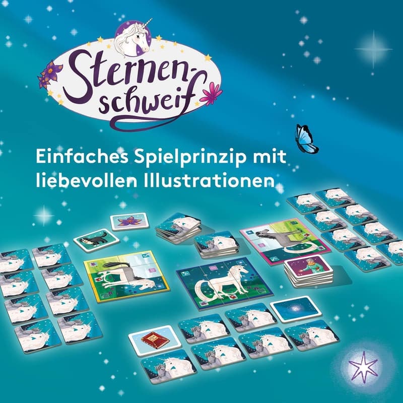 Sternenschweif Mitbringspiel für Kinder ab 7 Jahren – Einhorn-Edition