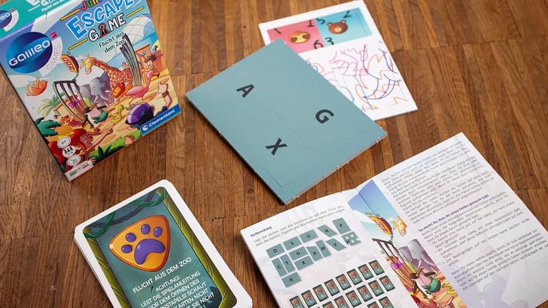 Galileo Flucht aus dem Zoo - Escape Spiel für Kinder ab 6 Jahren