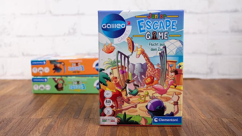 Galileo Flucht aus dem Zoo - Escape Spiel für Kinder ab 6 Jahren