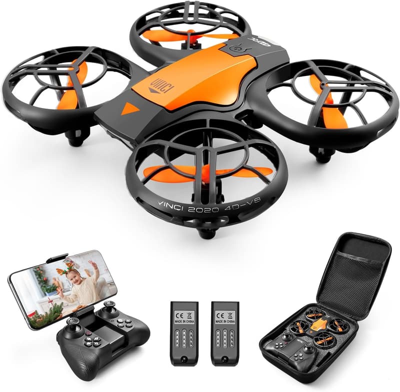 Mini-Drohne für Kinder mit 720P HD-Kamera und 3D-Flip-Funktion